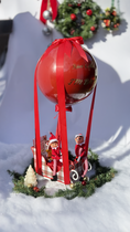 Load image into Gallery viewer, North Pole Balloon Voyage: Personalized Elf Airship