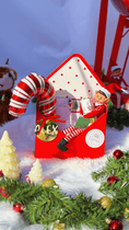 Load image into Gallery viewer, North Pole Express Elf Mailbox Gift Set