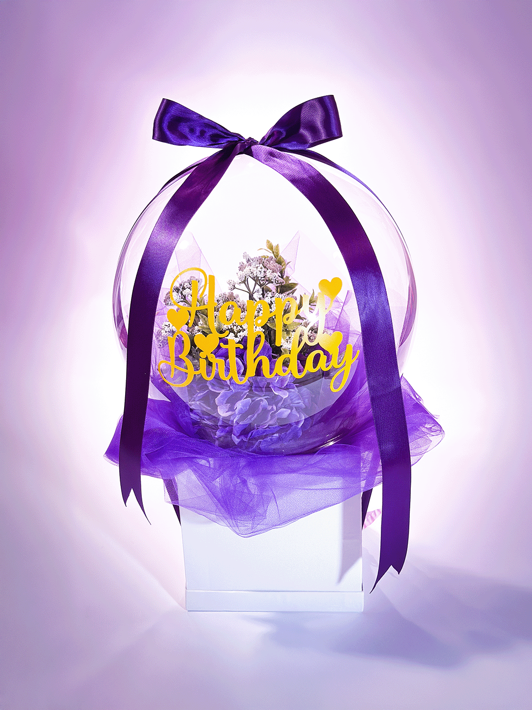 Birthday Blooms Bobo Balloon