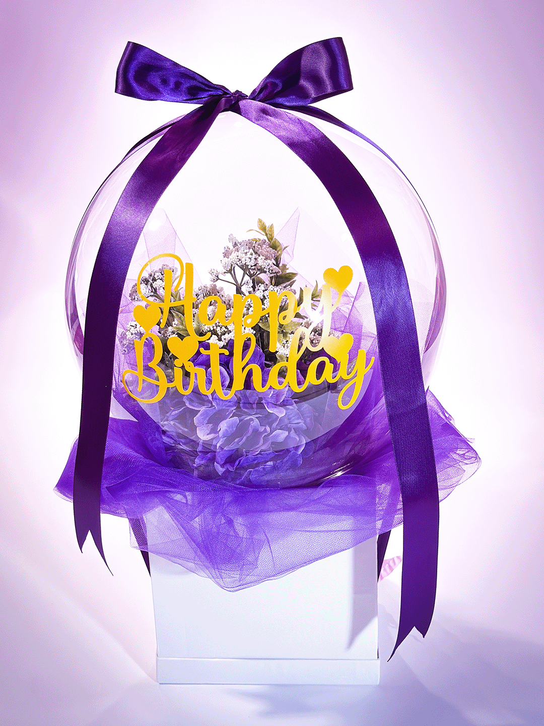 Birthday Blooms Bobo Balloon