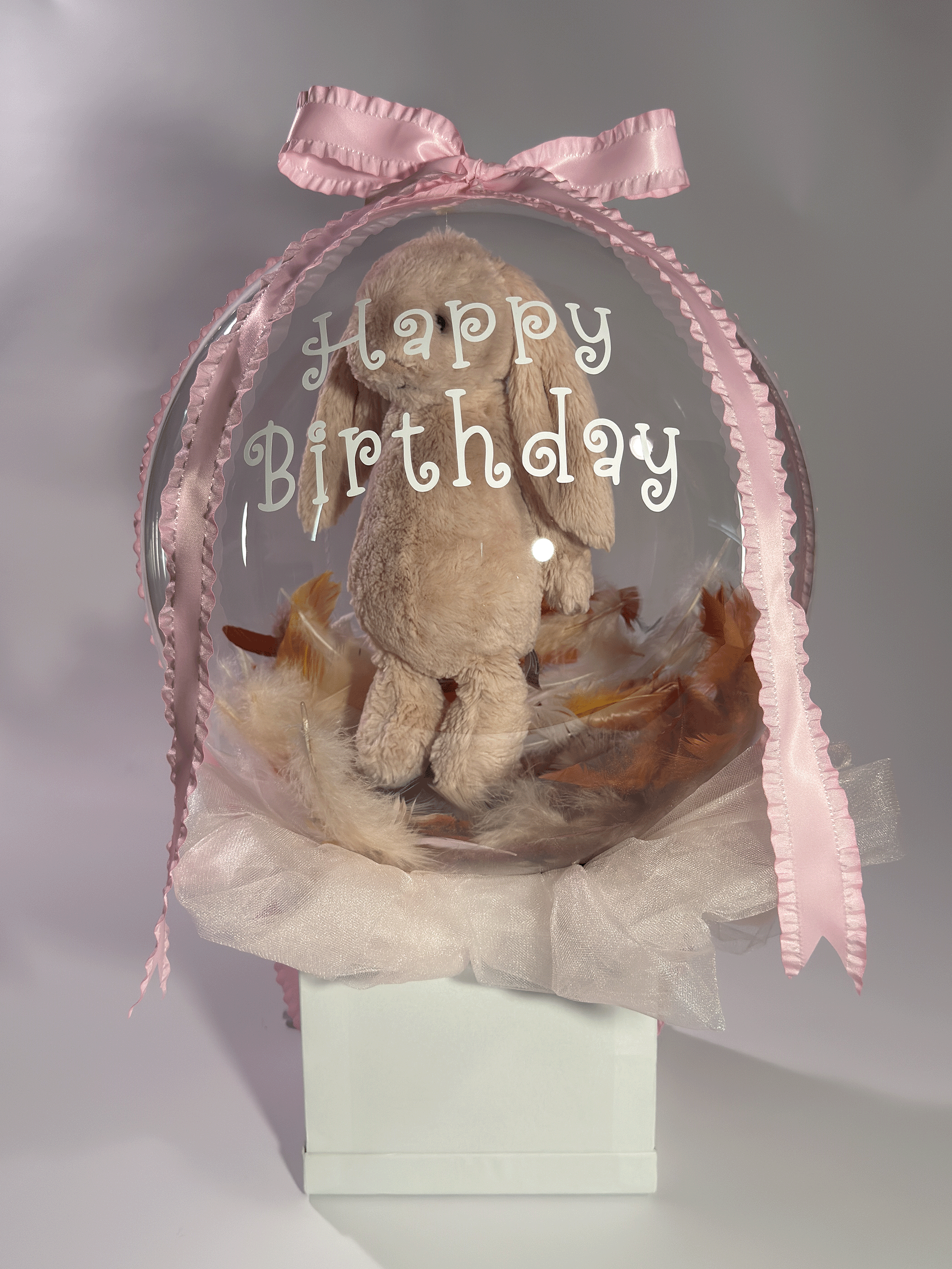 Birthday Bunny in a Balloon
