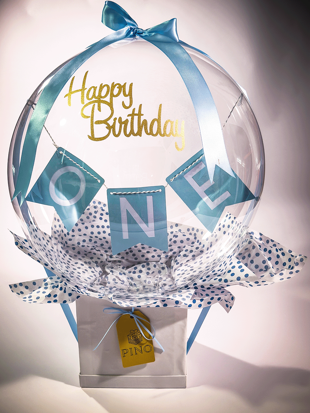 First Birthday Bobo Balloon