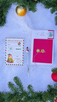 Load image into Gallery viewer, North Pole Express Elf Mailbox Gift Set
