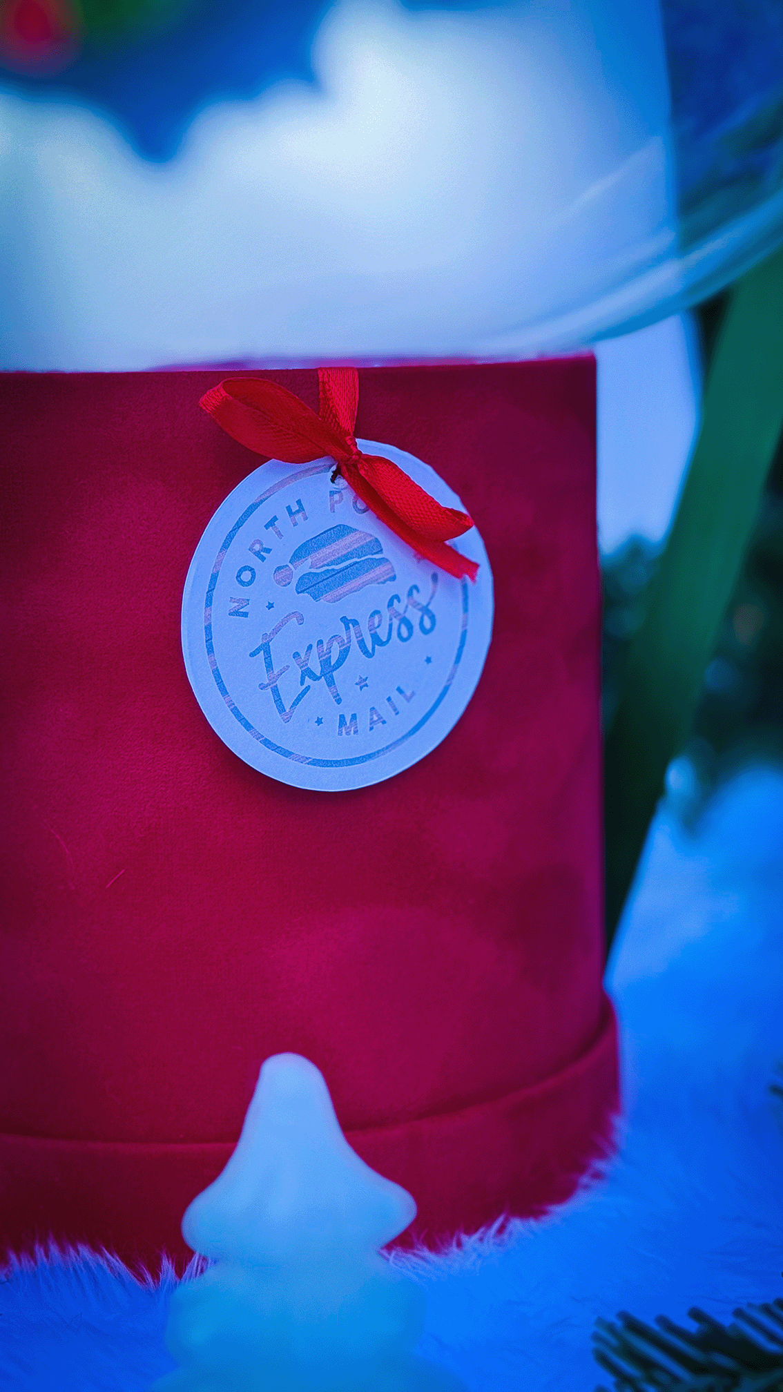 North Pole Special Delivery Globe